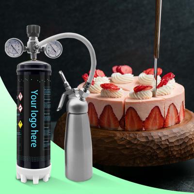 Food Grade Wholesale Factory 2.2L N2O gas cylinder whipped cream charger