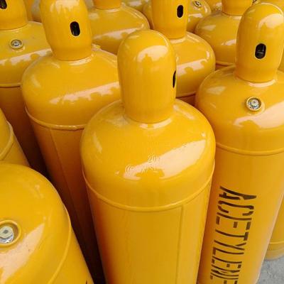 Industrial 40L Acetylene Cylinder Quality Suppliers Acetylene Gas For Welding