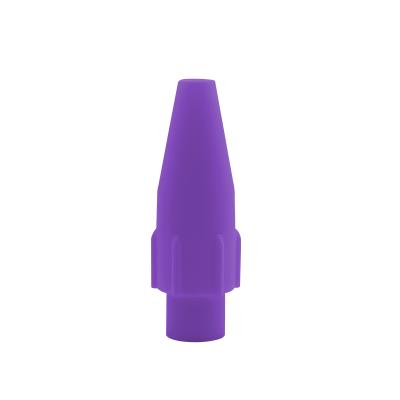 Customized Color Purple Pressure Release Silent Nozzle for High Pressure N2O Gas Cylinder