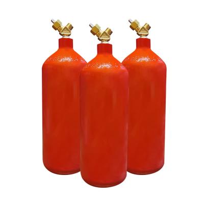 Professional Industrial Dissolved Acetylene Gases Cylinders High Pressure 2L Acetylene Cylinder
