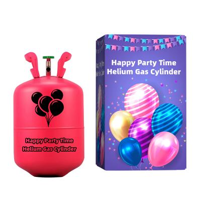 High Purity Best Price 13.6L Disposable Helium Gas Tank For Balloons Party Decoration