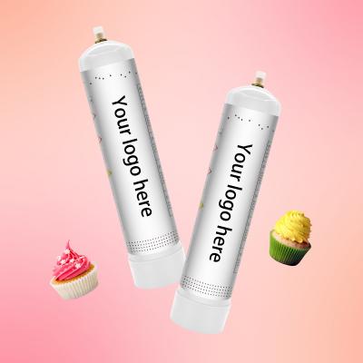 New Style Factory Cheap Price 1.1L 640g N2O Gas Cylinder Canister Food Grade Whipped Cream Charger