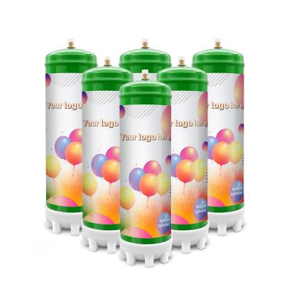 2.2L Helium Bottle Disposable Helium Gas Cylinder For Balloons Party Decoration