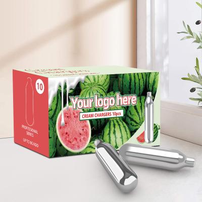 Wholesale 8g N2O Watermelon Gas Canister Flavor Cream Charger Cartridges
