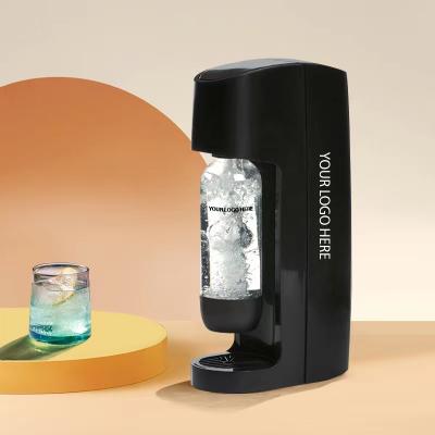 Black Soda Maker Desktop Sparking Water Portable Soft Drink Soda 