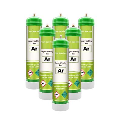 Hot Selling Argon Gas Cylinder 0.95L Disposable Argon Cylinder