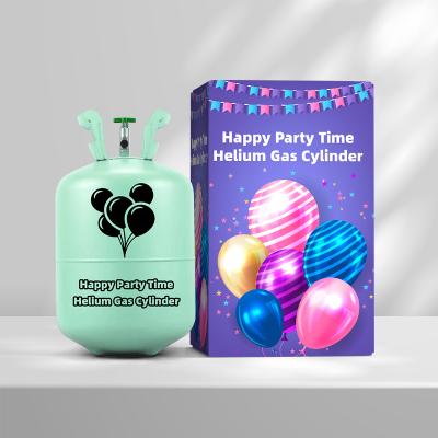 Party Decoration 13.6L Disposable Helium Tank Non Refillable Helium Gas Cylinder For Holiday